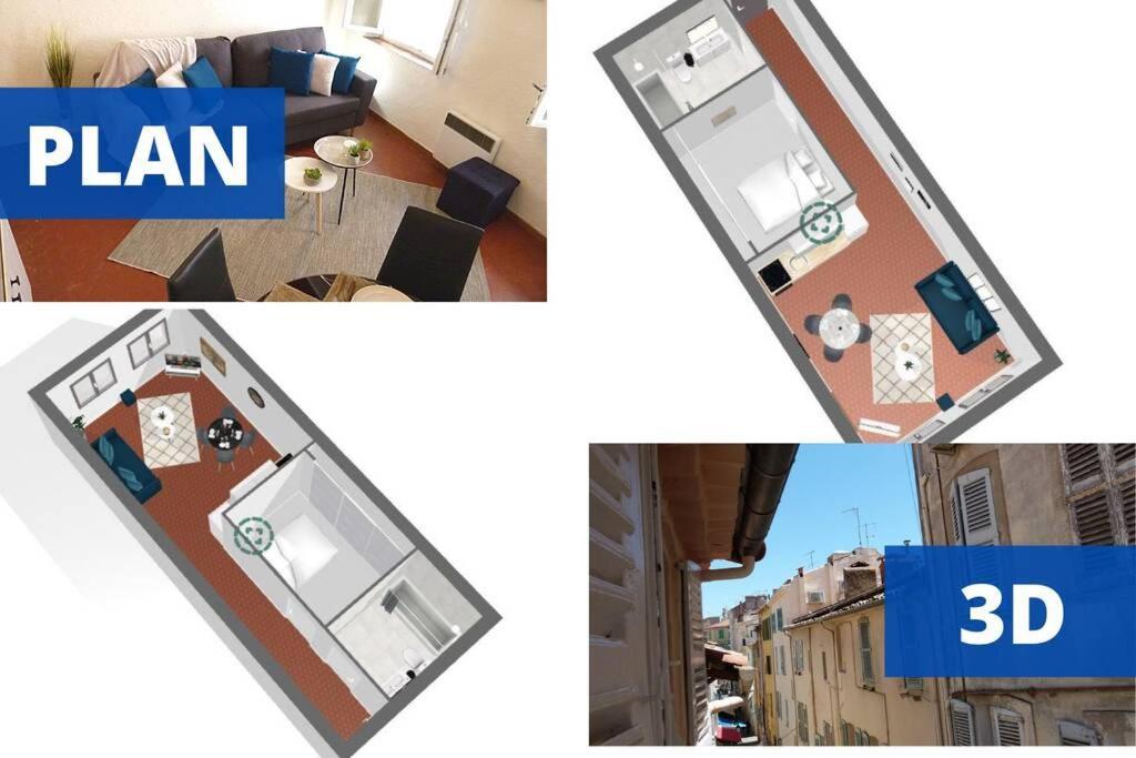 Le Jos - 2Min Palais-100M Mer-Verriere Cote D'Azur Apartamento Cannes Exterior foto